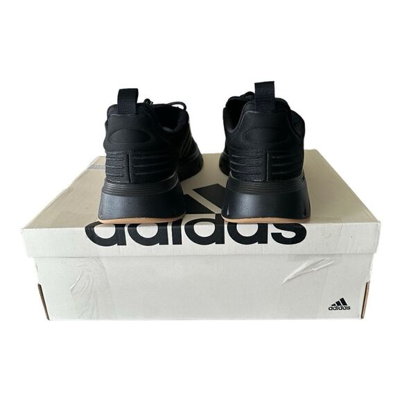 Adidas Swift Run 23 Men’s Running Shoe Core Black Black Gum IG4704 Size 11 - Picture 6 of 11